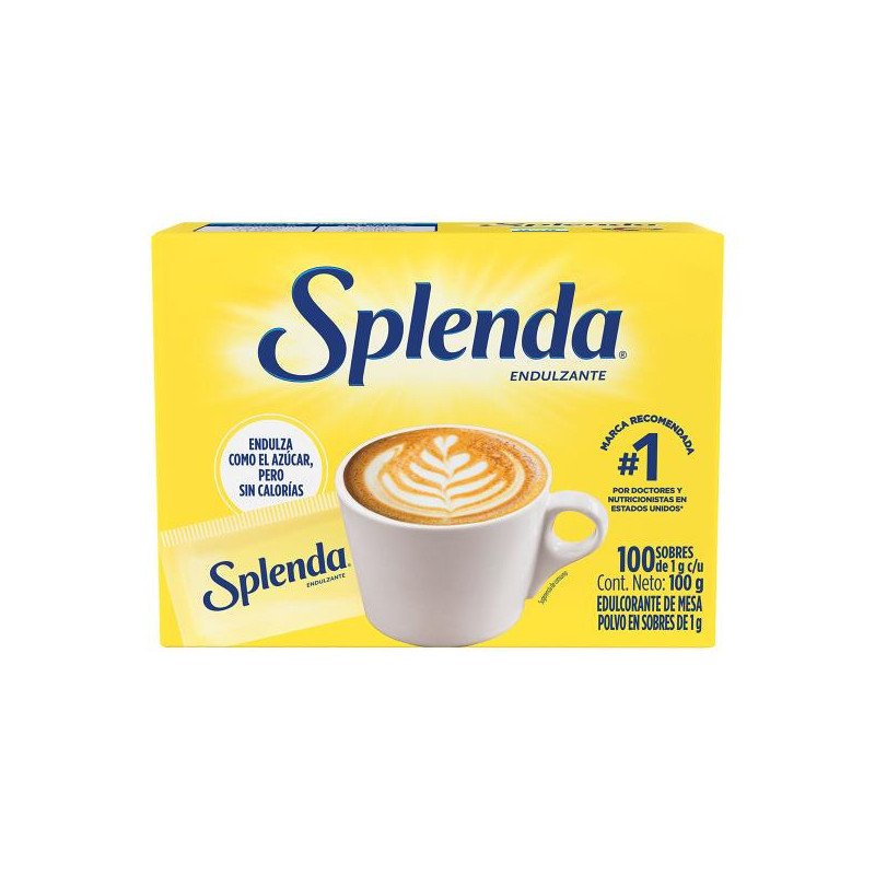 SPLENDA 100 SBS EDULCOLORANTES