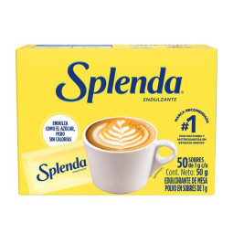 SPLENDA 50 SBS EDULCOLORANTES