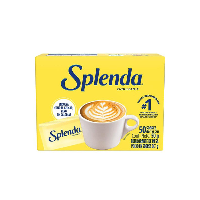 SPLENDA 50 SBS EDULCOLORANTES