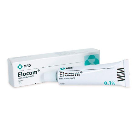 ELOCOM CREMA 15 GR (DA) MOMETASONA FUROATO