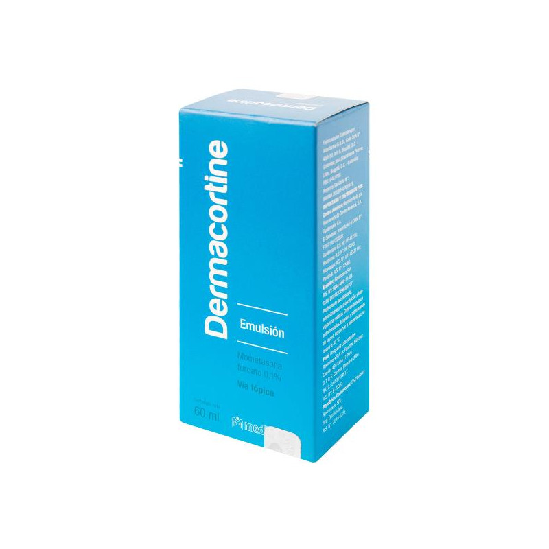 DERMACORTINE 0.1% EMULSION 60 ML(A) MOMETASONA FUROATO DERMACORTINE 0.1% EMULSION 60 ML(A) MOMETASONA FUROATO