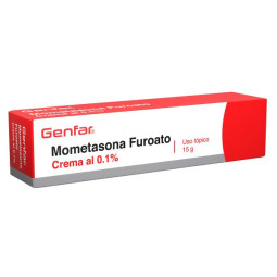 MOMETASONA FUROATO 0.1% CREMA 15 GR GF MOMETASONA FUROATO