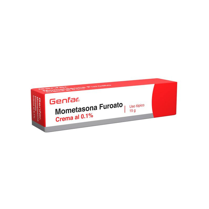 MOMETASONA FUROATO 0.1% CREMA 15 GR GF MOMETASONA FUROATO
