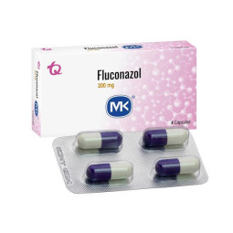 FLUCONAZOL 200 MG 4 CAPSULAS MK FLUCONAZOL