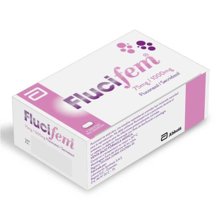 FLUCIFEM 4 TABLETAS RECUBIERTAS (DA) FLUCONAZOL