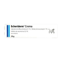 SCHERIDERM CREMA 15 GR DIFLUCORTOLONA