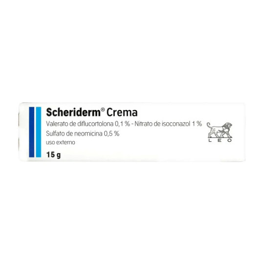 SCHERIDERM CREMA 15 GR DIFLUCORTOLONA