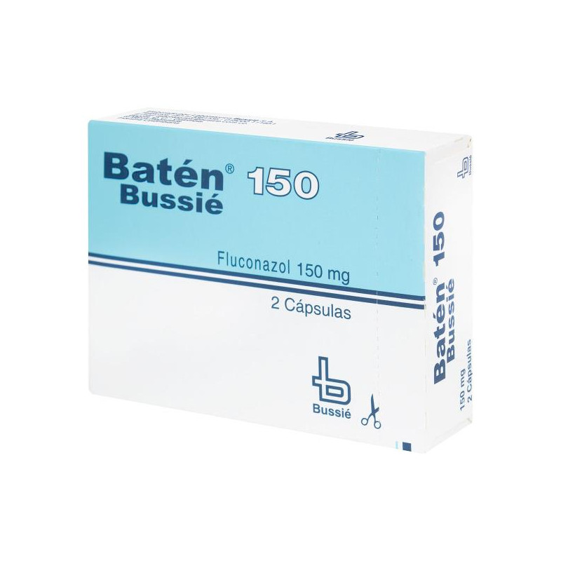 BATEN 150 MG 2 CAPSULAS (DA) FLUCONAZOL BATEN 150 MG 2 CAPSULAS (DA) FLUCONAZOL