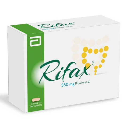RIFAX 550 MG 28 TABLETAS AG (A) RIFAXIMINA RIFAX 550 MG 28 TABLETAS AG (A) RIFAXIMINA