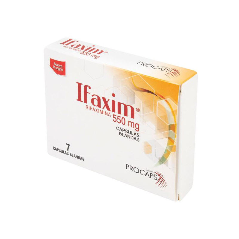 IFAXIM 550 MG 7 CAP RIFAXIMINA