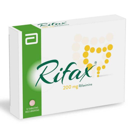RIFAX 200 MG 12 TABLETAS (DA) RIFAXIMINA