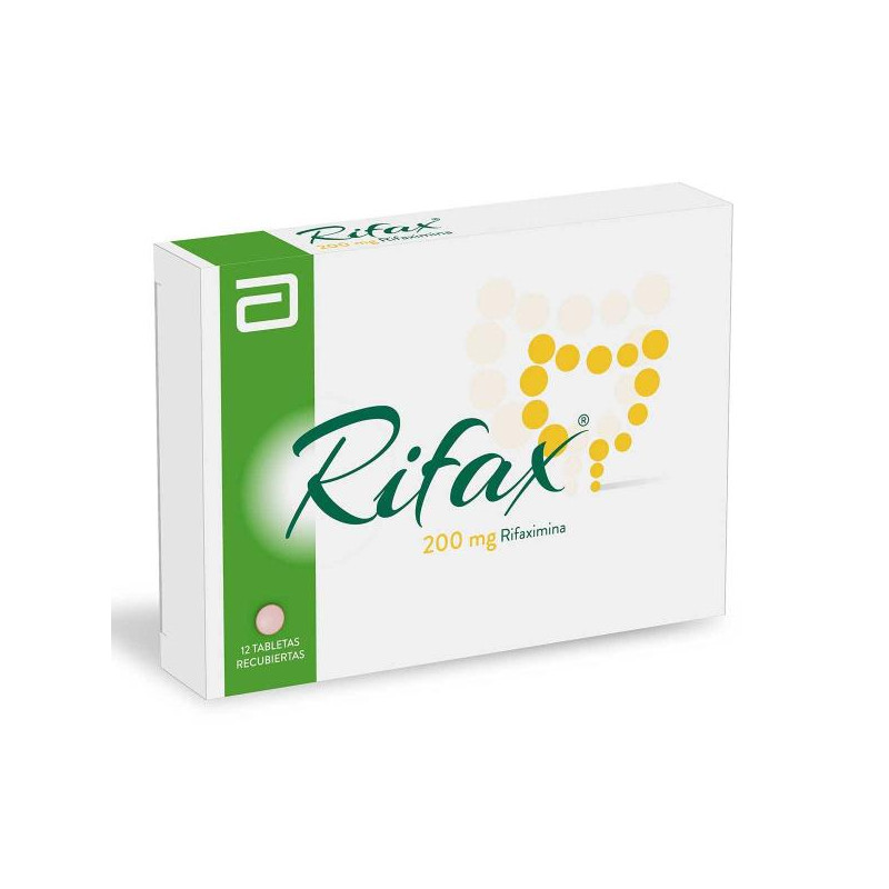 RIFAX 200 MG 12 TABLETAS (DA) RIFAXIMINA