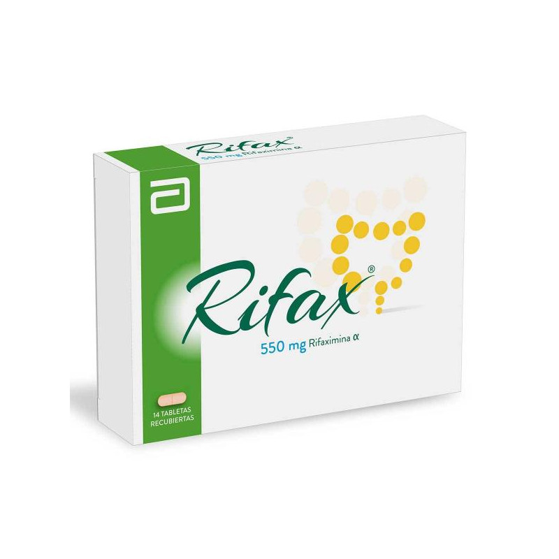 RIFAX 550 MG 14 TABLETAS (A)(DA) RIFAXIMINA