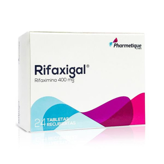 RIFAXIGAL 400 MG 24 TABLETAS RIFAXIMINA RIFAXIGAL 400 MG 24 TABLETAS RIFAXIMINA