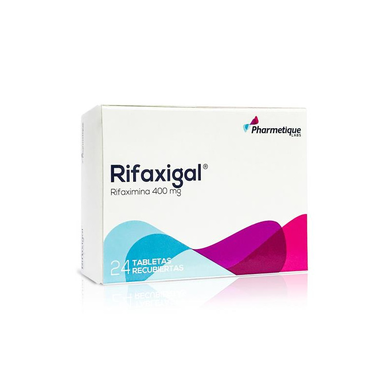 RIFAXIGAL 400 MG 24 TABLETAS RIFAXIMINA RIFAXIGAL 400 MG 24 TABLETAS RIFAXIMINA