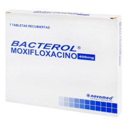 BACTEROL 400 MG 7 COMPRIMIDOS (A) MOXIFLOXACINA