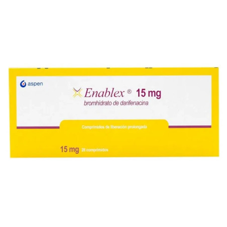 ENABLEX 15 MG 28 TBS DARIFENACINA