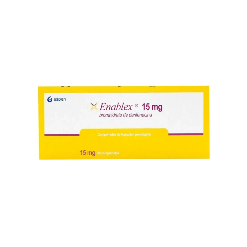 ENABLEX 15 MG 28 TBS DARIFENACINA