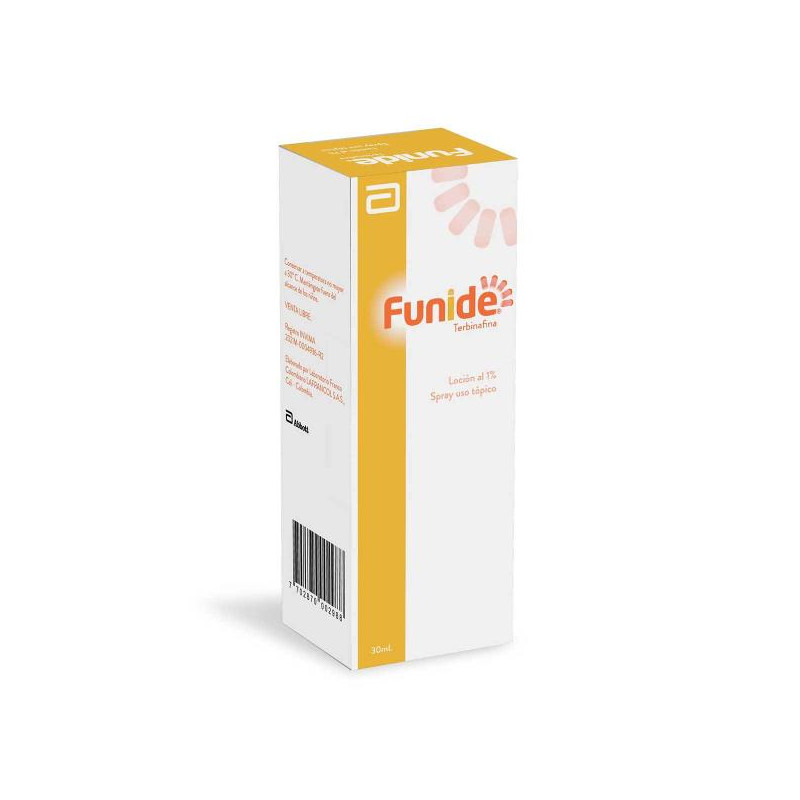FUNIDE 1% LOCION SPRAY 30 ML TERBINAFINA