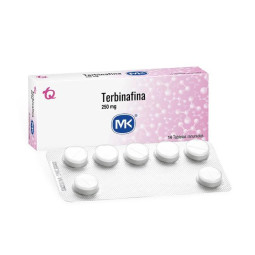 TERBINAFINA 250 MGS X 14 TBS MK