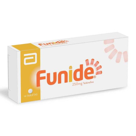 FUNIDE 250 MG 14 TABLETAS (A) TERBINAFINA