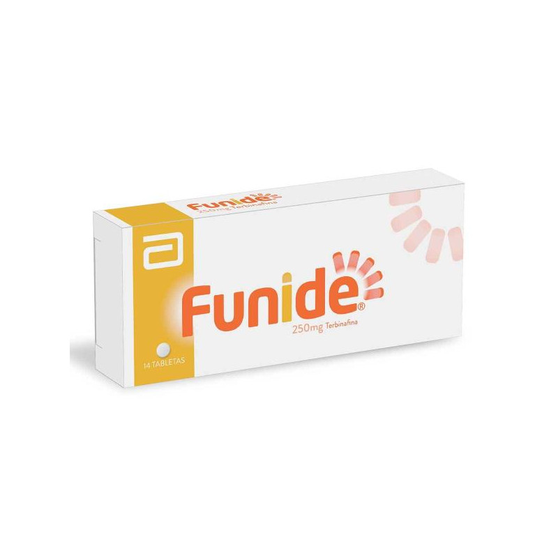 FUNIDE 250 MG 14 TABLETAS (A) TERBINAFINA