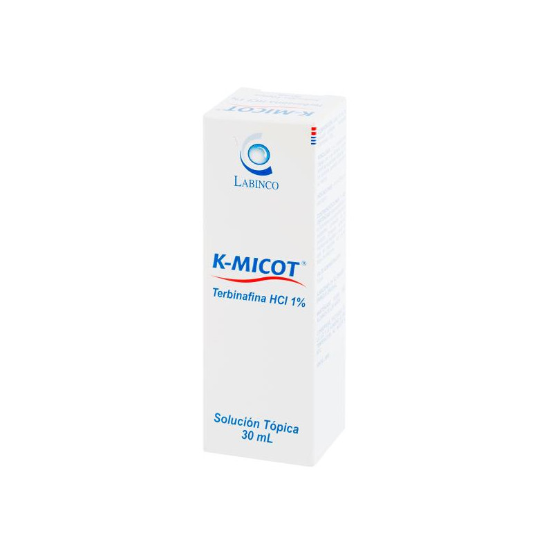 K-MICOT 1% SOLUCION TOPICA X 30 ML (TERBINAFINA)