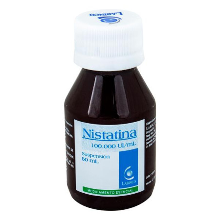 NISTATINA SUSPENSION 60 ML LB NISTATINA