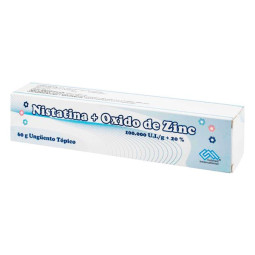 NISTATINA OXIDO DE ZINC 60 GR PC NISTATINA-OXIDO DE ZINC