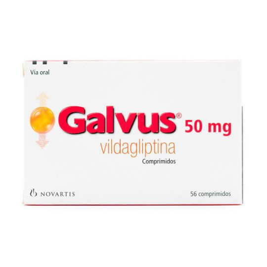 GALVUS 50 MG 56 COMPRIMIDOS(A) VILDAGLIPTINA GALVUS 50 MG 56 COMPRIMIDOS(A) VILDAGLIPTINA