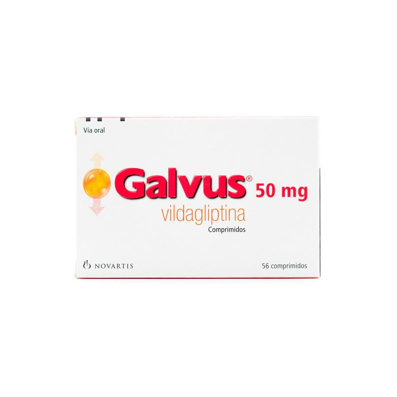 GALVUS 50 MG 56 COMPRIMIDOS(A) VILDAGLIPTINA GALVUS 50 MG 56 COMPRIMIDOS(A) VILDAGLIPTINA