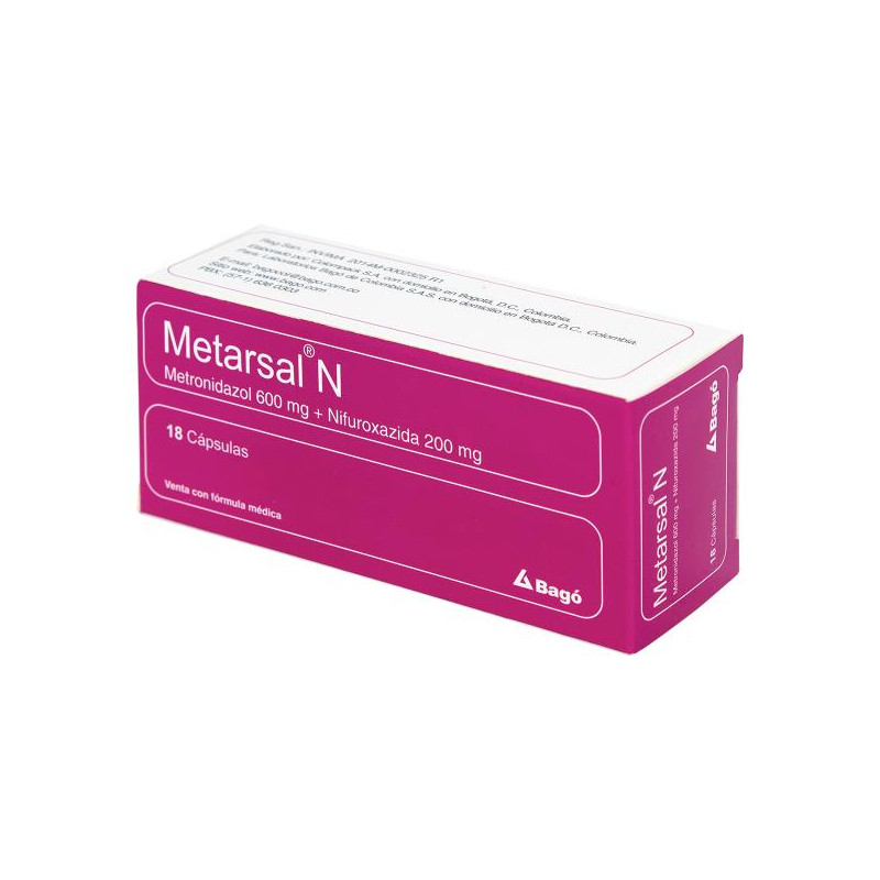 METARSAL N 18 CAPSULAS METRONIDAZOL