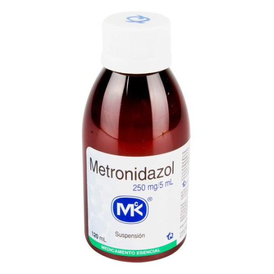 METRONIDAZOL 250 MG SUSPENSION 120 ML MK METRONIDAZOL
