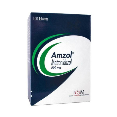 AMZOL 500 MGS X 100 TBS (PUMCV) (METRONIDAZOL)