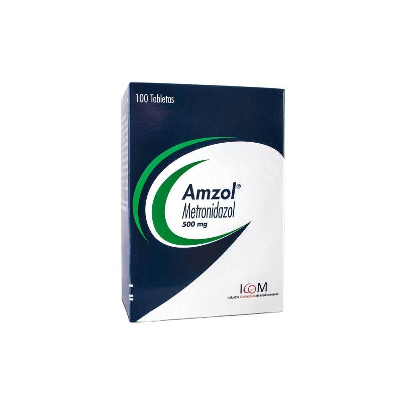 AMZOL 500 MGS X 100 TBS (PUMCV) (METRONIDAZOL)