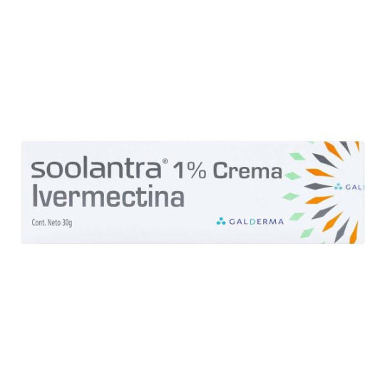 SOOLANTRA 0.1% CREMA 30 GR (A) IVERMECTINA 