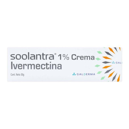 SOOLANTRA 0.1% CREMA 30 GR (A) IVERMECTINA 
