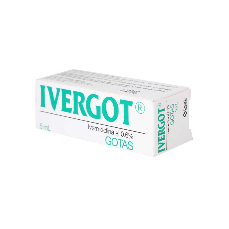 IVERGOT 0.6% GOTAS 5 ML IVERMECTINA