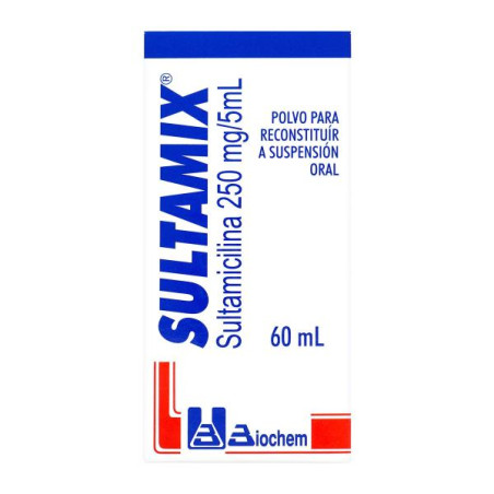 SULTAMIX 250MG/5ML SUSPENSION 60 ML SULTAMICILINA
