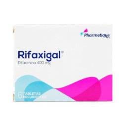 RIFAXIGAL 400 MG 6 TABLETAS RIFAXIMINA