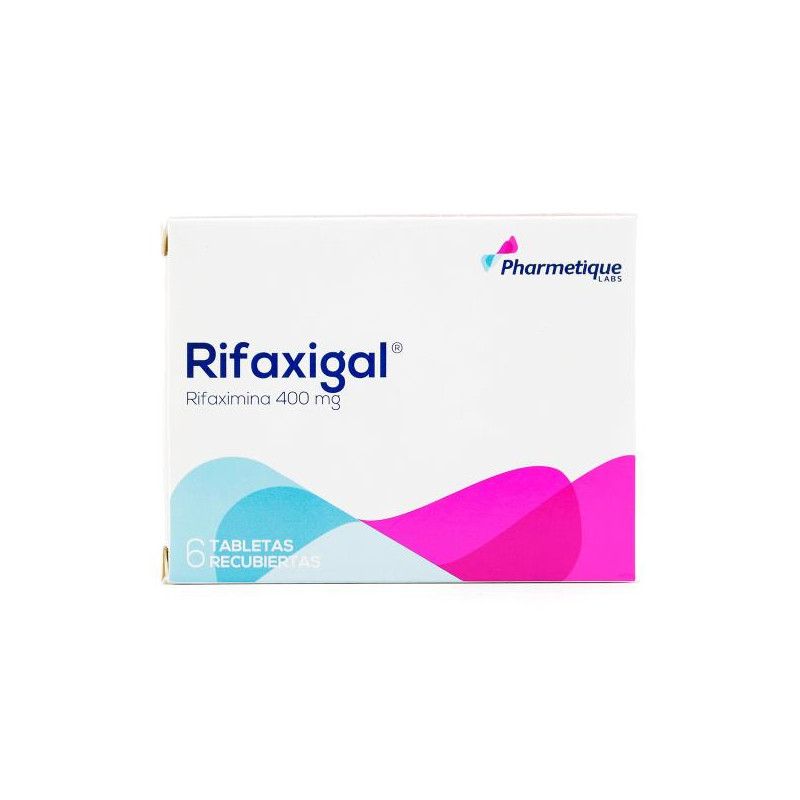 RIFAXIGAL 400 MG 6 TABLETAS RIFAXIMINA RIFAXIGAL 400 MG 6 TABLETAS RIFAXIMINA