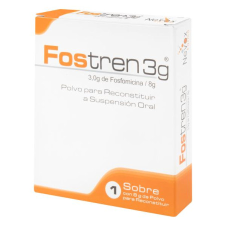 FOSTREN 3 GR SOBRE 8 GR FOSFOMICINA