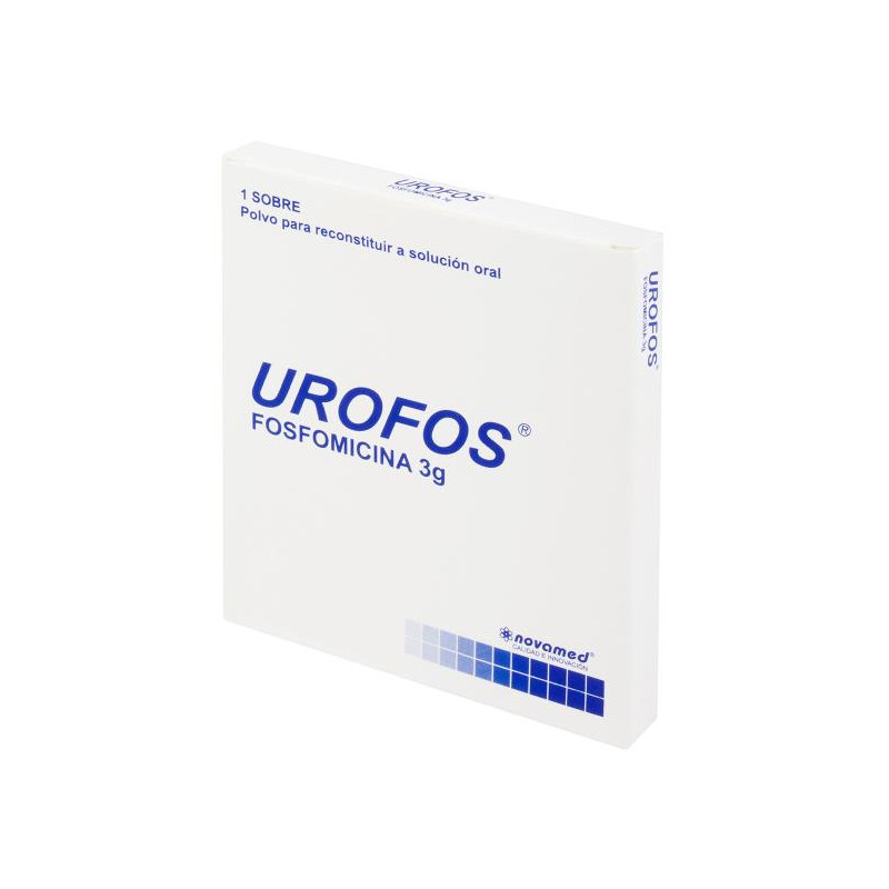 UROFOS FOSFOMICINA 3 GRAMOS 1 SOBRE UROFOS FOSFOMICINA 3 GRAMOS 1 SOBRE