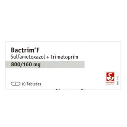 BACTRIM F 160 800 MG 10 TABLETAS TRIMETOPRIM-SULFAMETOXAZOL