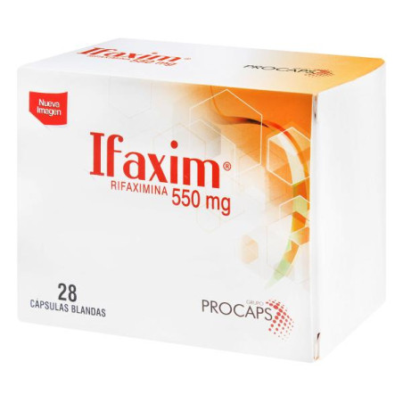 IFAXIM 550 MG 28 CAP (A)(DA) RIFAXIMINA
