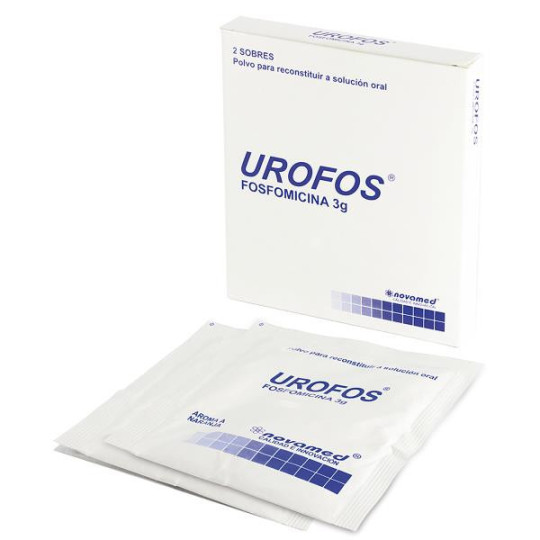 UROFOS FOSFOMICINA 3 GRAMOS 2 SOBRES 
