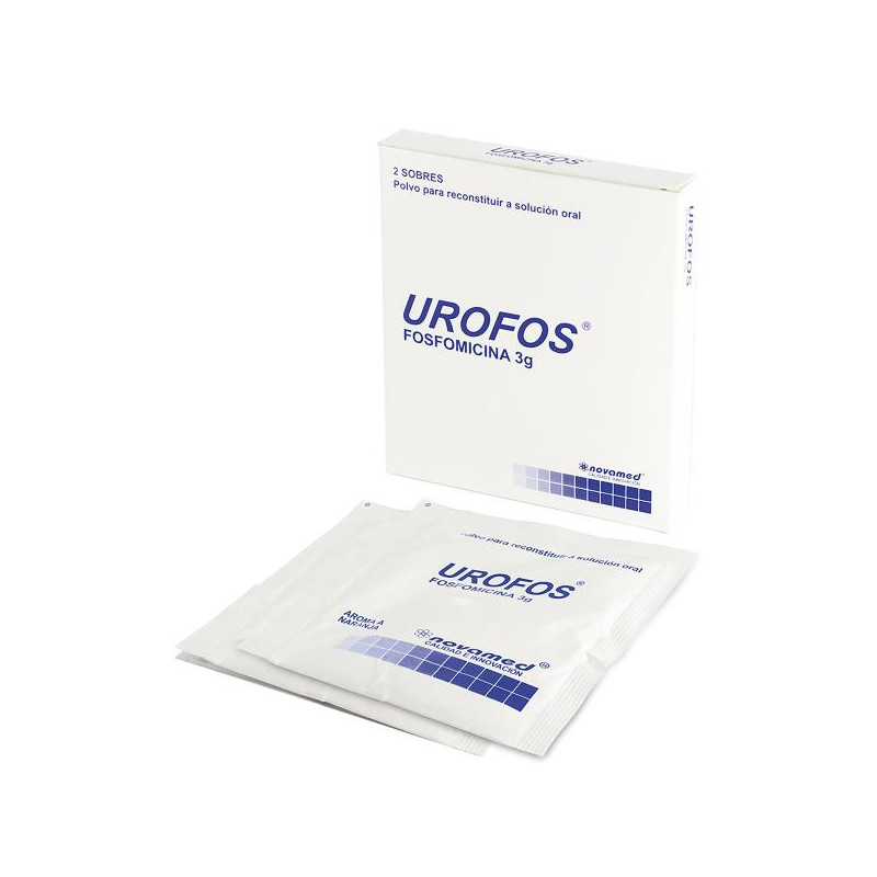 UROFOS FOSFOMICINA 3 GRAMOS 2 SOBRES 