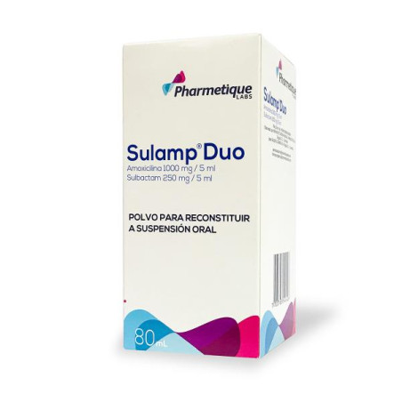 SULAMP DUO SUSPENSION 80 ML (A) SULBACTAM