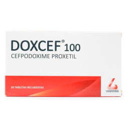 DOXCEF 100 MG 20 TABLETAS (A) CEFPODOXIME