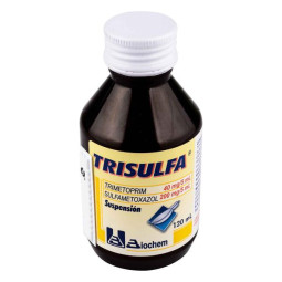 TRISULFA JARABE 120 ML TRIMETOPRIM-SULFAMETOXAZOL